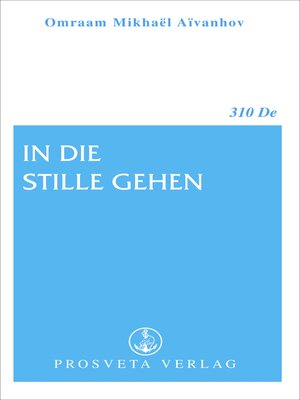 cover image of In die Stille gehen